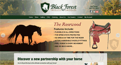 Desktop Screenshot of blackforestsaddles.com